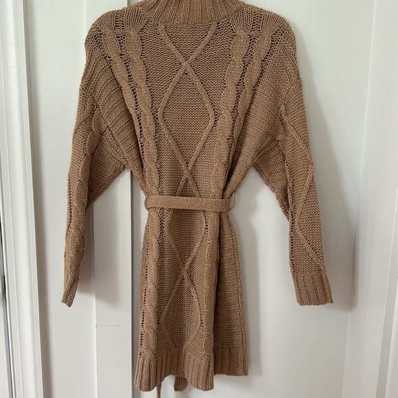 Anthropologie Amadi Leah Cable-Knit Sweater Dress Size S - Picture 11 of 13